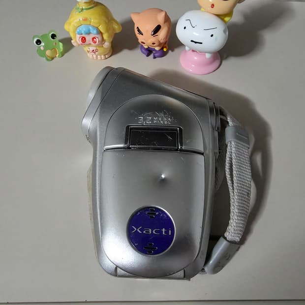 산요 작티 C1 빈티지 디지털 캠코더