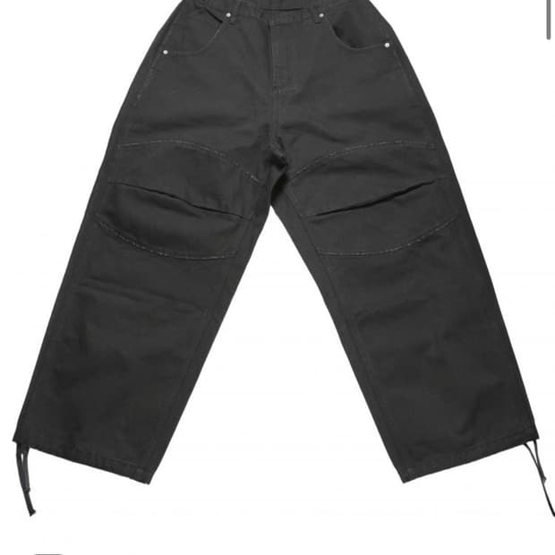 [M] MJD 캔버스 3D 니 팬츠 차콜