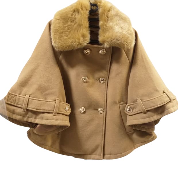 빈티지 망토 판초 케이프코트 y2k 오네라떼히메갸루 핀터깔 캐캐체 로리타