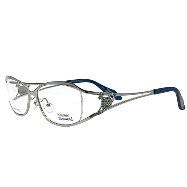비비안웨스트우드 블루큐빅 안경
