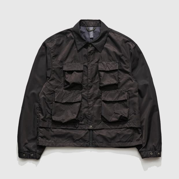 새상품)언어펙티드 레이어드 피셔맨 점퍼 블랙