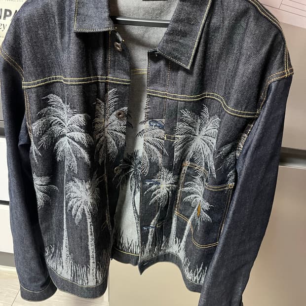 캐피탈 야자수 청자켓 L