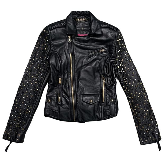 ROYAL SUNDAY 원앤온리 스터드 라이더 자켓 34