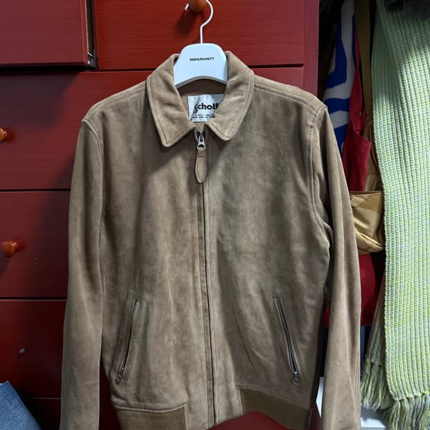 00s쇼트 스웨이드 자켓[M]