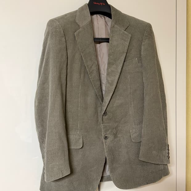 버버리 코듀로이 블레이저