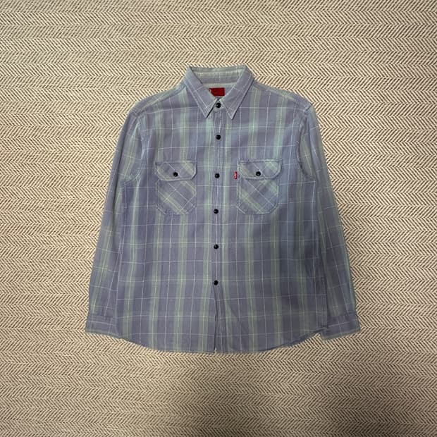 LEVI'S red tab heavy check shirt