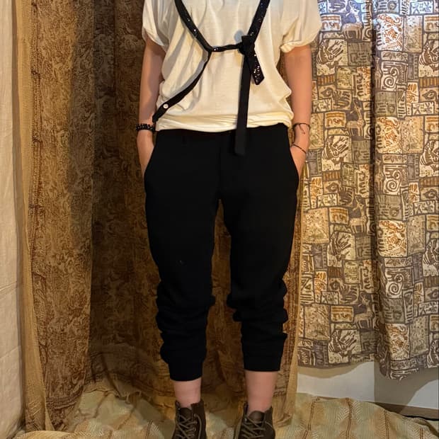 HELMUT LANG Wool Cropped Pants