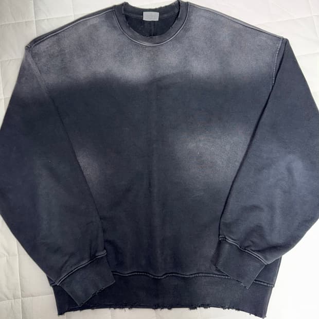 [XL] 소버먼트 980G 핸드 워시드 맨투맨