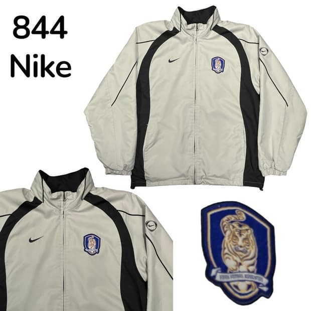 나이키 대대장 2002 한국 국대 축구팀 바람막이 트랙자켓 L
