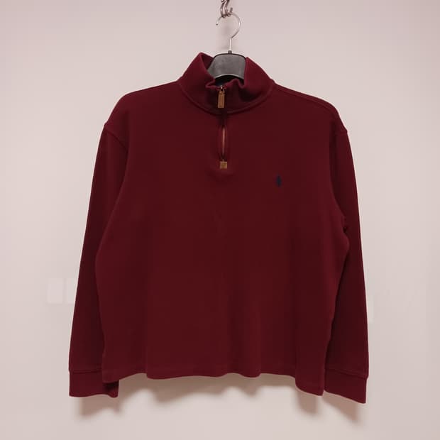 폴로랄프로렌  반집업니트