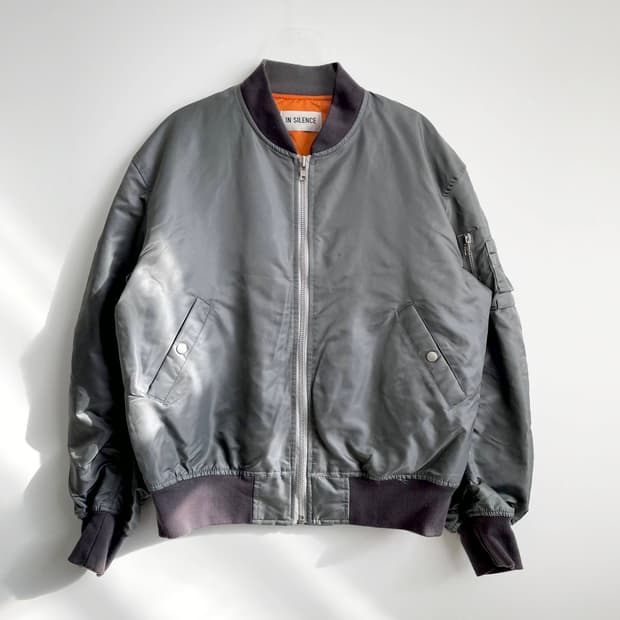 F1 인사일런스 오버사이즈 MA-1 L사이즈