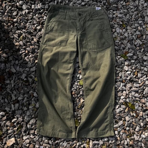 orslow 퍼티그 신치백 팬츠 택포 !