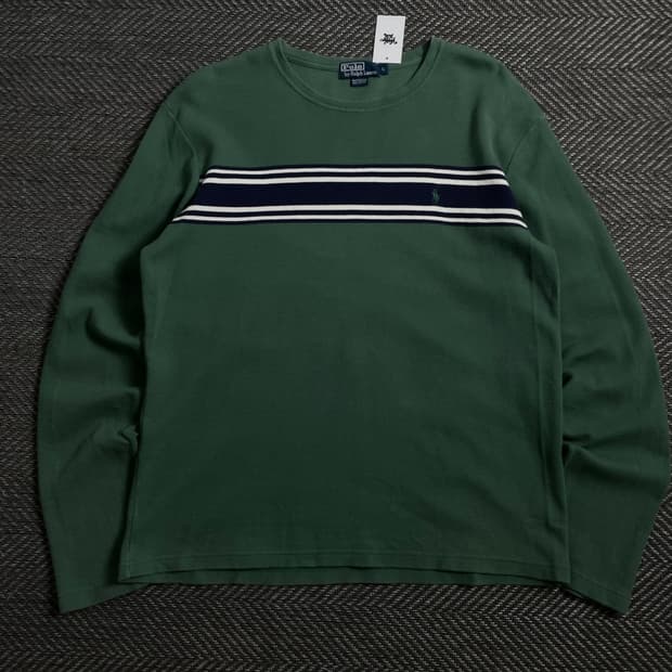 폴로 랄프로렌 포니 올드스쿨 박시핏 디테일 니트 o 4268