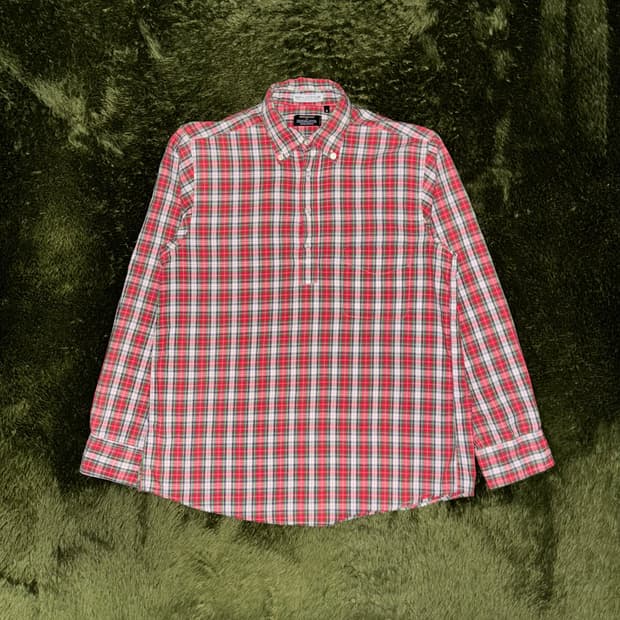 [M] 유나이티드 애로우즈 블루라벨 Made in USA 풀오버 셔츠