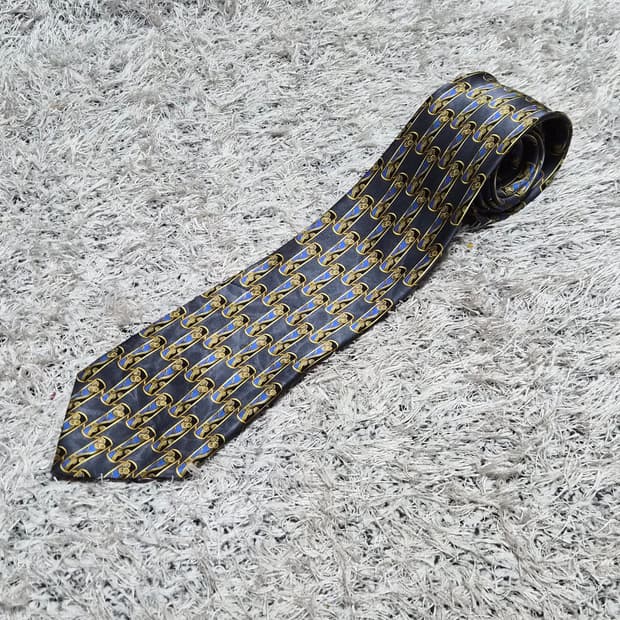 랑방Lanvin 메인로고 패턴 넥타이 Free - N74