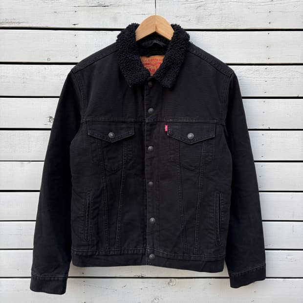 Levi’s 리바이스 데님 쉐르파 자켓
