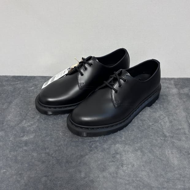 새상품) 250 닥터마틴 1461 모노 블랙 더비슈즈