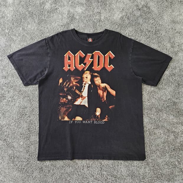 [무료배송] AC/DC 반팔 티셔츠