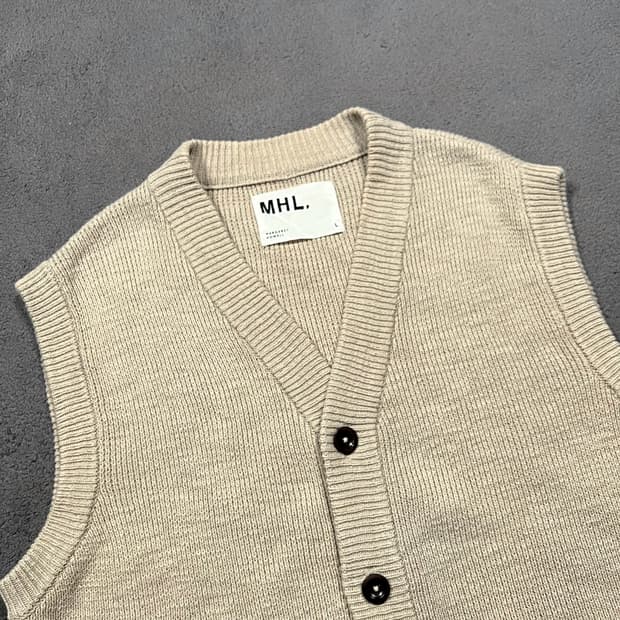 MARGARET HOWELL 마가렛 호웰 니트 베스트