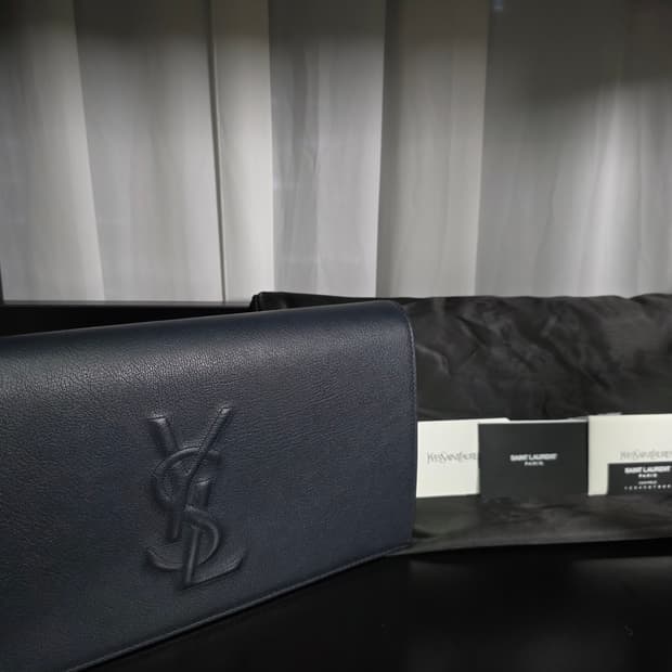 {클로젯}[풀구성]생로랑 벨드쥬르 클러치백