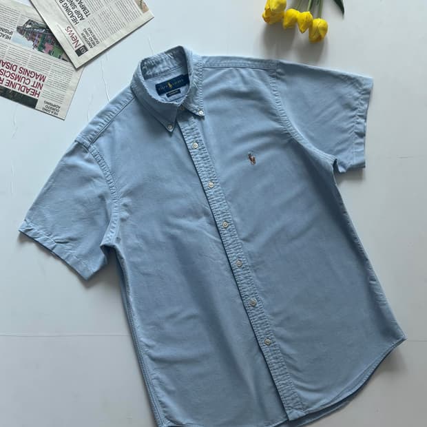 Polo 폴로랄프로렌 옥스포드 반팔 셔츠