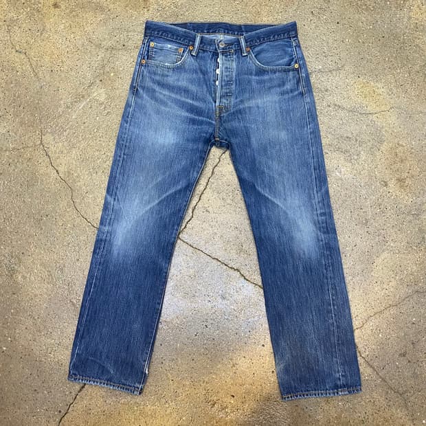 미국 빈티지 리바이스 501 청바지 