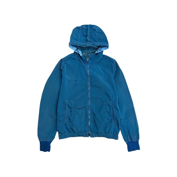 cp컴퍼니 씨피 컴퍼니 블루 메탈 바람막이 자켓 50사이즈 100 L쯤