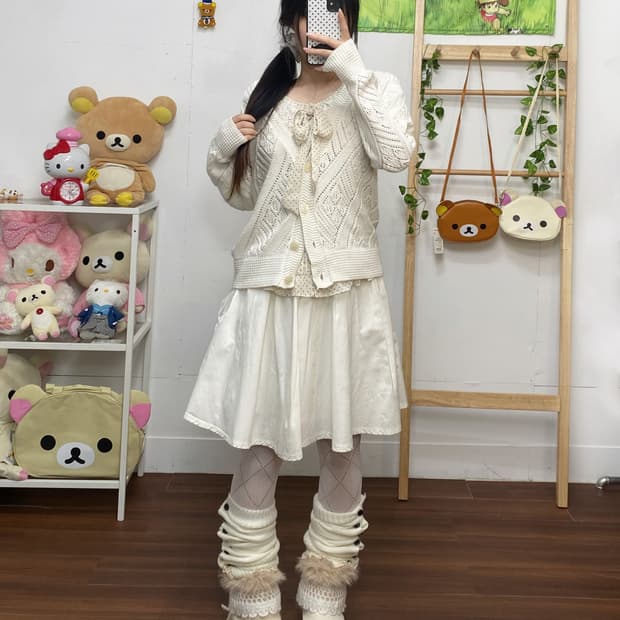 ꒰ঌ 도트 페어리 리본 세트 ໒꒱