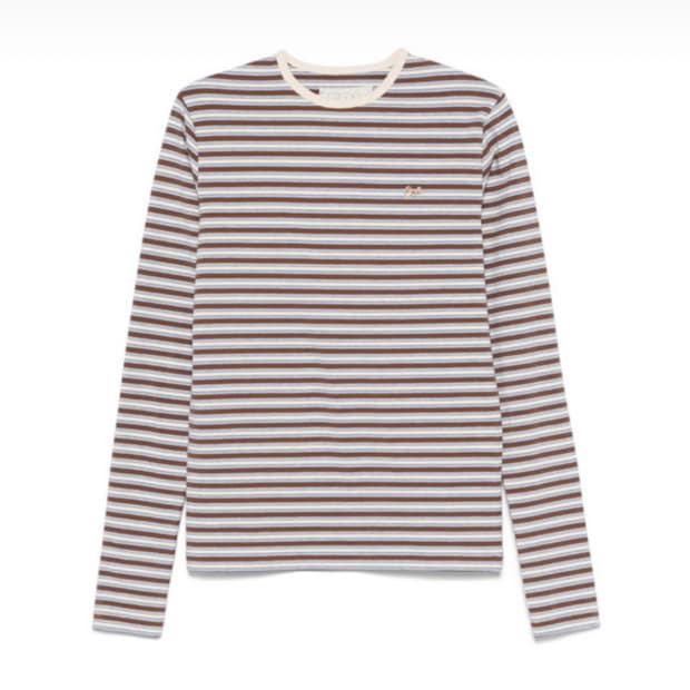 ERL 스트라이프 롱슬리브