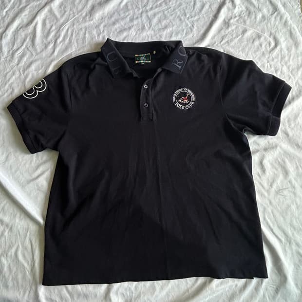 폴로 클럽 블랙 카라티