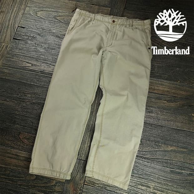 [팀버랜드] 빅사이즈 빈티지 코튼 워크 팬츠 베이지 M19611