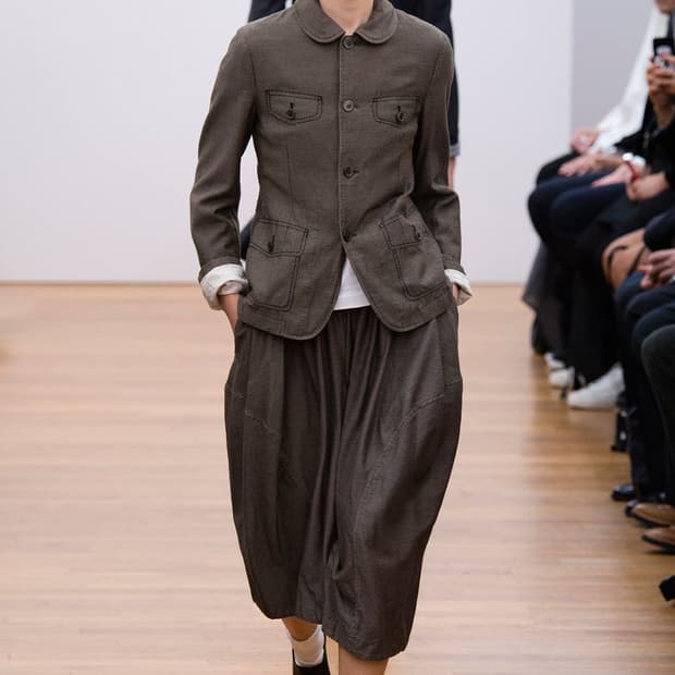 Pocket Stitch Round collar Jacket