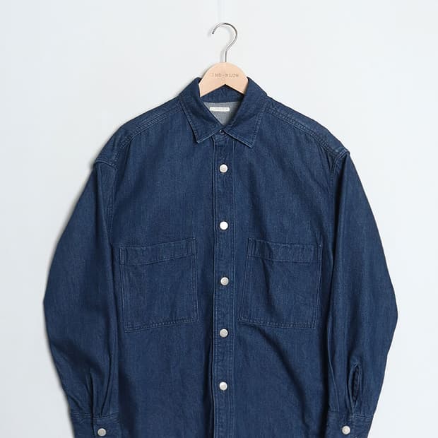 G U Oversized Denim Shirts
