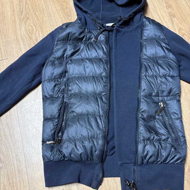 몽클레어 니트패딩 네이비 S