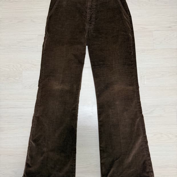 Lee 플레어 팬츠 브라운