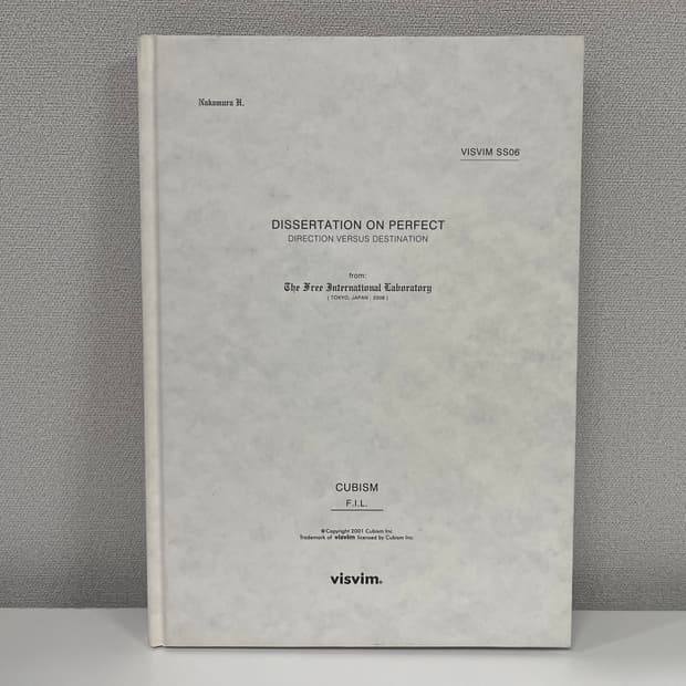 비즈빔 SS06 디자인 아카이브 룩북 visvim