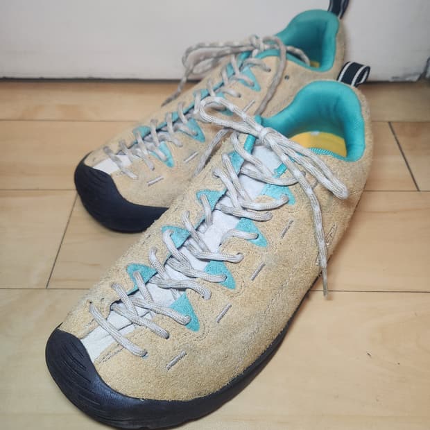 (280)(W)킨 재스퍼 스웨이드 스니커즈 베이지