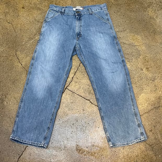 미국 빈티지 리바이스 워크웨어 카펜터 청바지 데님 팬츠
