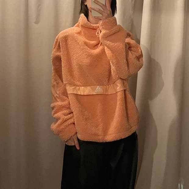 아디다스 하이넥 플리스 맨투맨