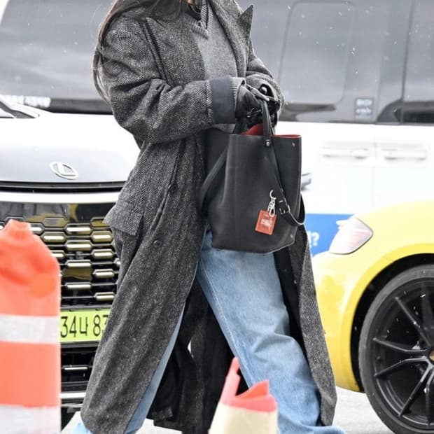 마르지엘라 헤링본 코트