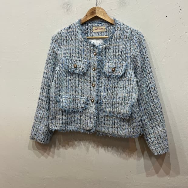 마리끌레르 트위드 자켓