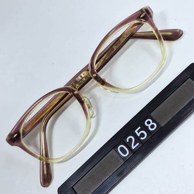 80s 셀룰로이드 리벳 안경테 128mm 여성안경 선글라스테 일본 빈티지