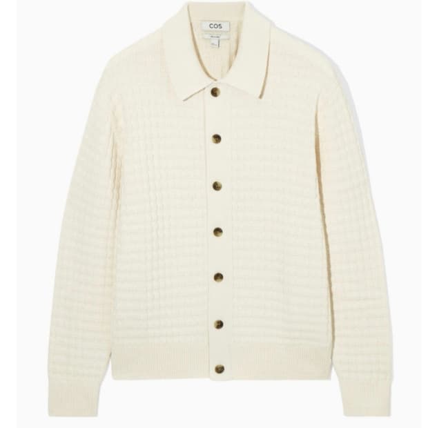 Cos 텍스쳐드 니트 가디건 남자L or m~L