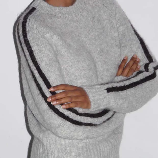 팔로마울 그랜드슬램 니트 그레이 M