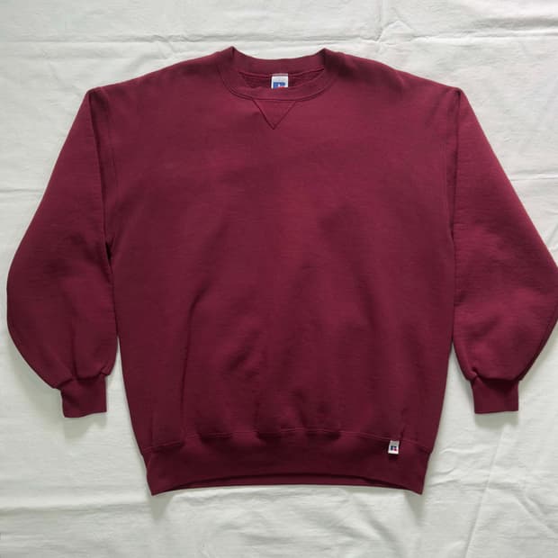 90s 러셀 에슬레틱 블랭크 스웻셔츠 USA