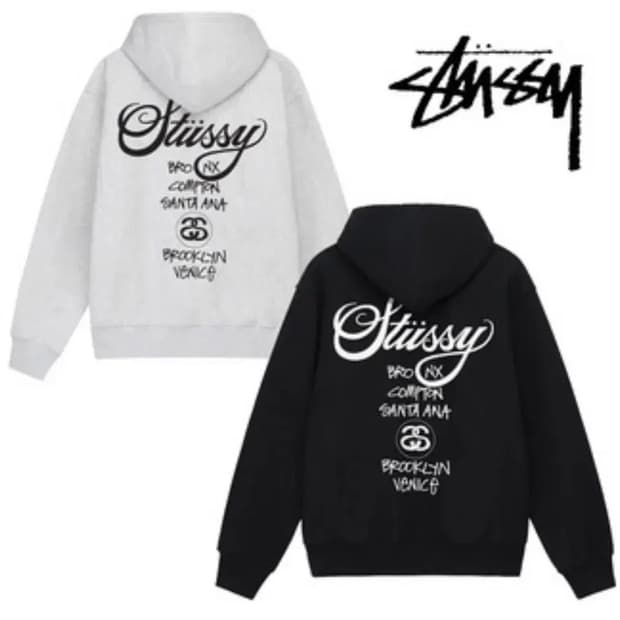 스투시 월드투어 후드집업