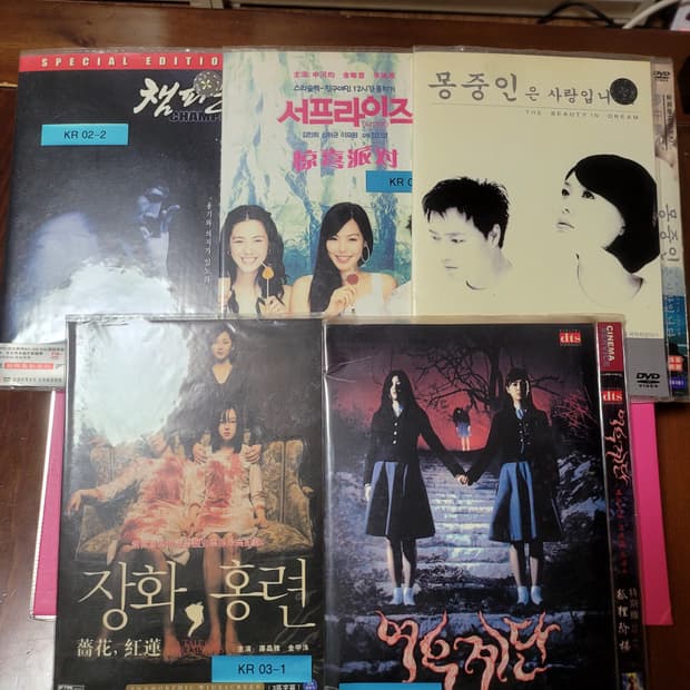 DVD 영화 모음 (챔피언, 서프라이즈 외)