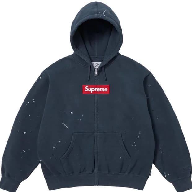 슈프림 마르지엘라 네이비 s