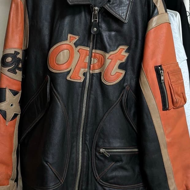 빈티지 바이커 자켓
