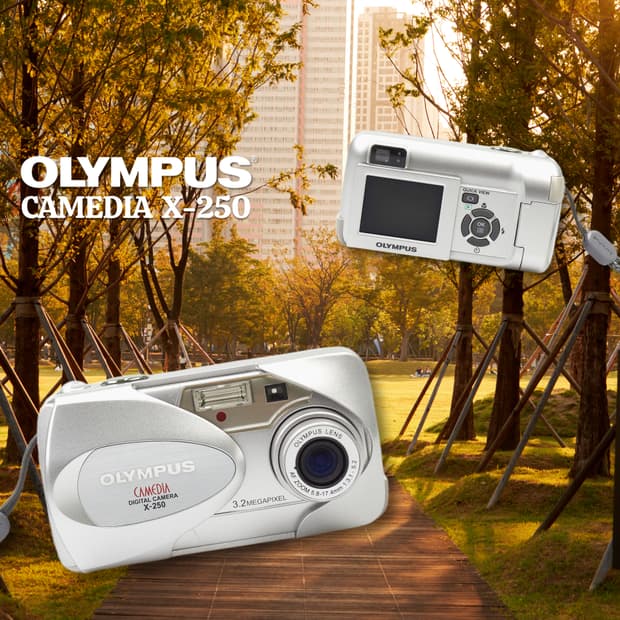 올림푸스 카메디아 X-250 디카🍀